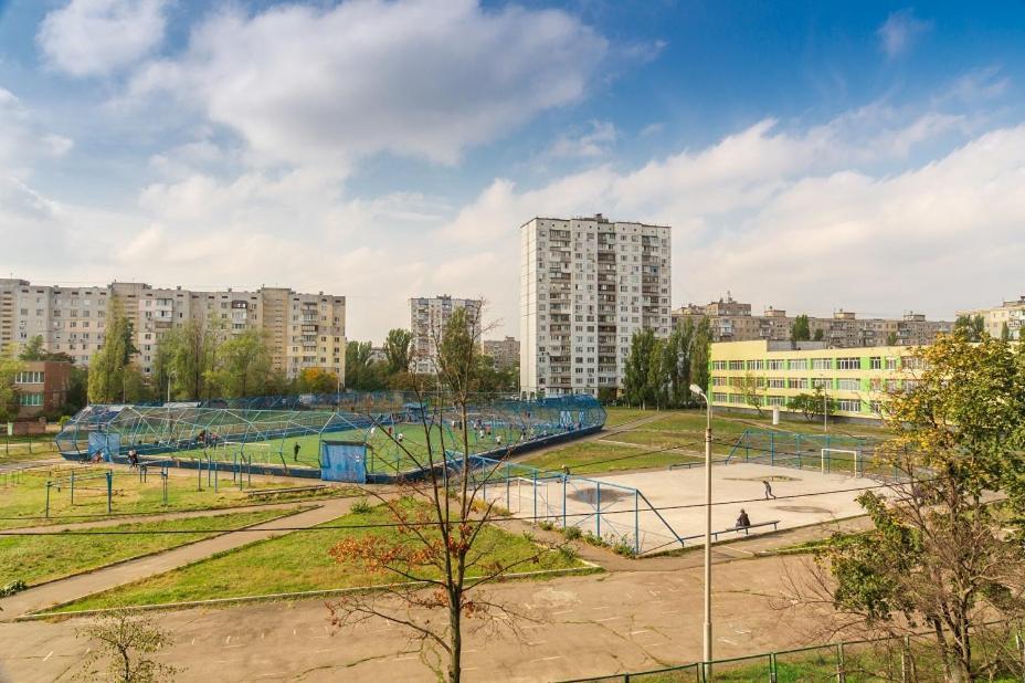 Квартира По Адресу Приозерная 8 Б Оболонь كييف المظهر الخارجي الصورة